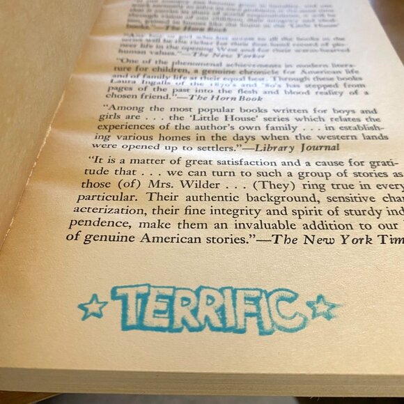 Laura Ingalls Wilder Little House Books Box Set Yellow Paperback Middle Grade - Picture 12 of 14